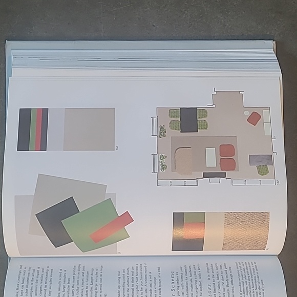 VINTAGE 1988 "INTERIOR DESIGN" COFFEE TABLE BOOK - Picture 8 of 10